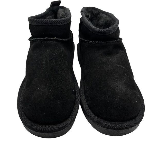 CUSHIONAIRE Women's pull on boot 7 BLACK - Picture 2 of 7